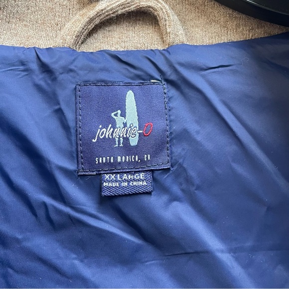NWT Johnnie-O Mo Quilted Vest in Camel size XXL - Picture 6 of 11